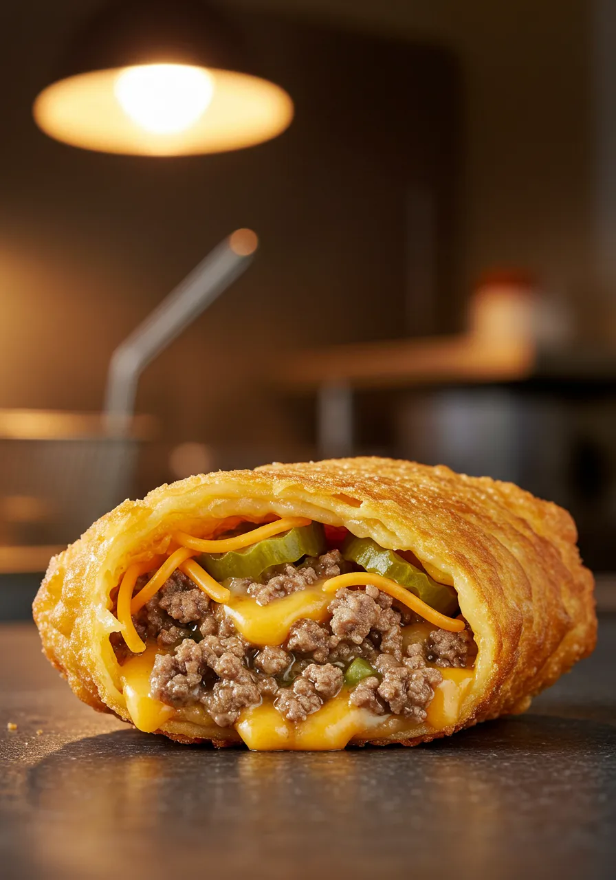 Cheeseburger Eggrolls - tertiary view
